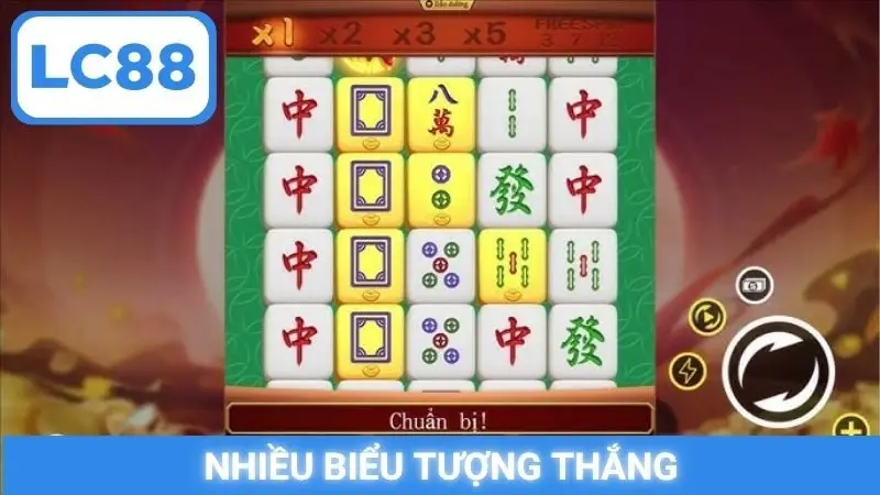Nhiều biểu tượng thắng